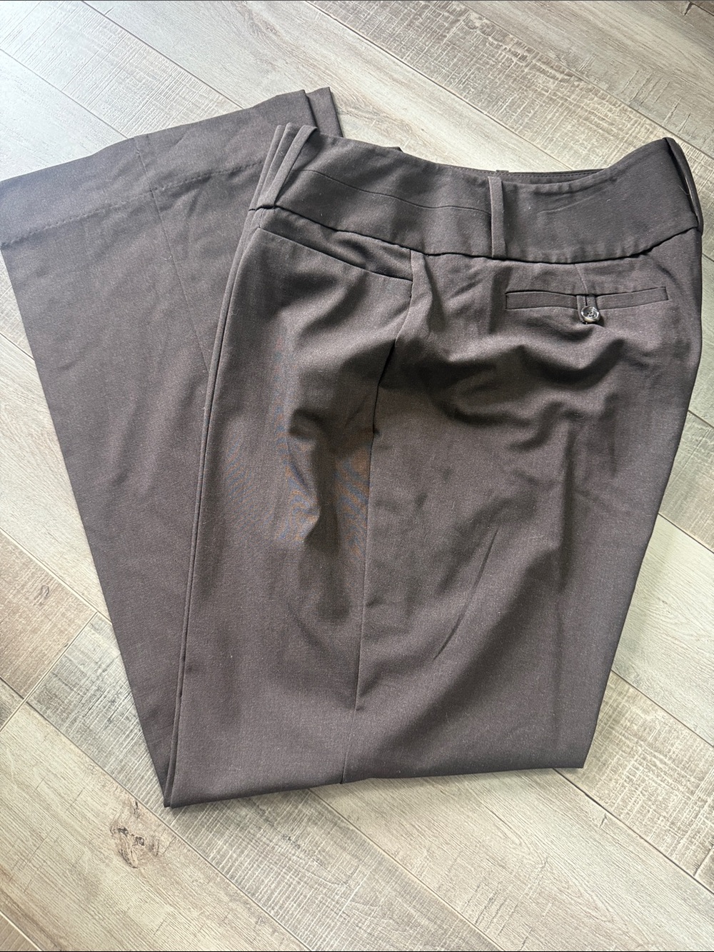 The Limited Women's Dark Brown Dress Trousers